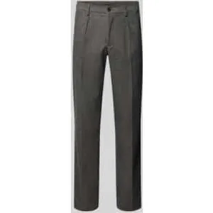 Profuomo Relaxed fit broek met persplooien