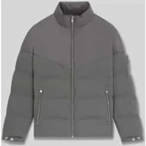 Boss Regular fit gewatteerd jack met geborsteld flanel, model ‘H-CLANELLO1’