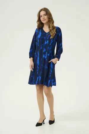 Jurk CUashley Feminine navy blue