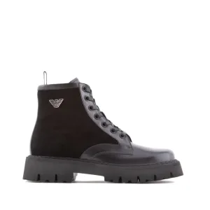 Men’s Emporio Armani Boots in Black