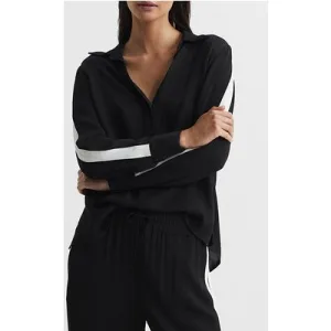 Reiss Millie Blouse Navy