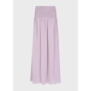 Women’s Emporio Armani Long Skirt in Lilac