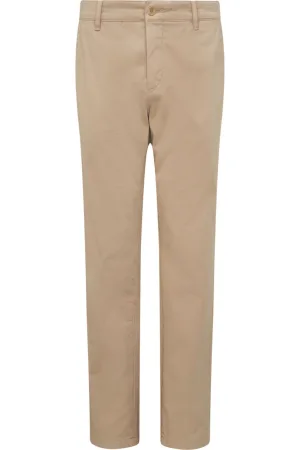 Seidensticker Chino beige, Effen