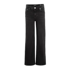 anytime wide leg jeans zwart