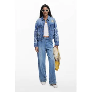 Desigual denim spijkerjas medium blue denim