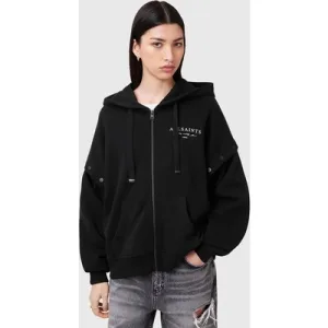 AllSaints Aroma Amphia Hoody Black