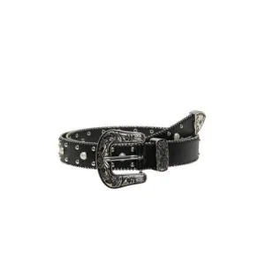 ONLY CARMAKOMA riem CAREDEN zwart/zilver