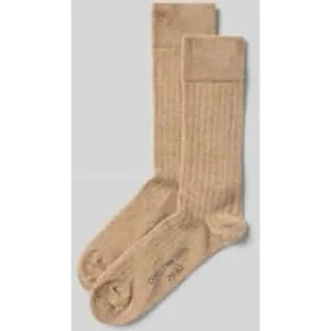 Christian Berg Men Sokken met labelprint in een set van 2 paar