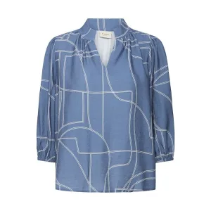 Vrouwenblouse fransa Daphne