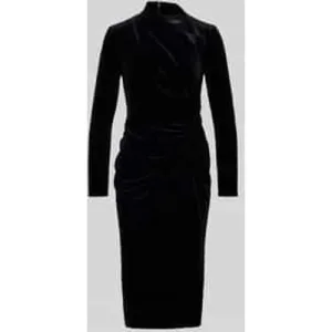 Lauren Ralph Lauren Midi-juk van fluweel met plooien, model ‘FELRAD’