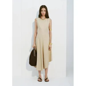 Mango leren sandalen donkerbruin