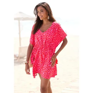 Buffalo Tuniek van viscose, blousejurk, strandmode