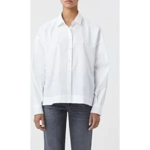 Closed Women Gathered Shirt Shirts & Blouses White