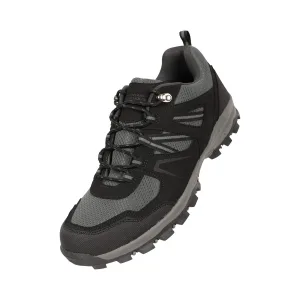 Mountain Warehouse Heren Mcleod Outdoor Breed Loopschoenen (Zwart)