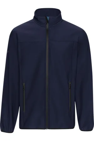 TRIGEMA Softshell jas donkerblauw, Effen