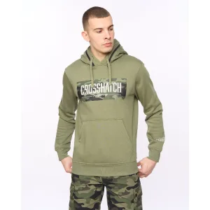 Men’s Crosshatch Camtort Hoodie in Green