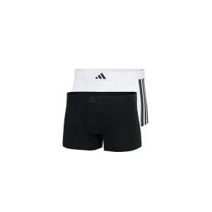 adidas Sportswear Trunk Active Flex Cotton 3 Strepen flexibele 4-way stretch, elastisch, logoband, zonder opening (Set van 2)