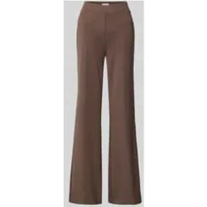 Christian Berg Woman Flared fit stoffen broek van viscosemix