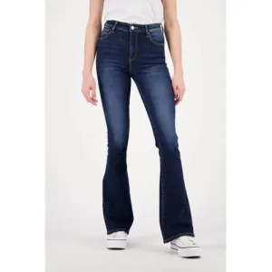 Raizzed high waist flared jeans Sunrise dark blue denim