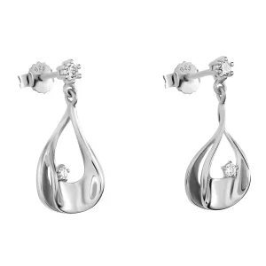 Orphelia ‘Etoile’ Dames 925 Sterling Zilveren Oorbellen – Zilver ZO-7524