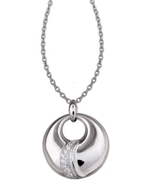 Orphelia Dames 925 Sterling Zilveren Hanger met Ketting – Zilver ZH-4484