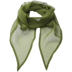 Premier Dames/vrouwenwerk Chiffon Formele Sjaal (Oase Groen)