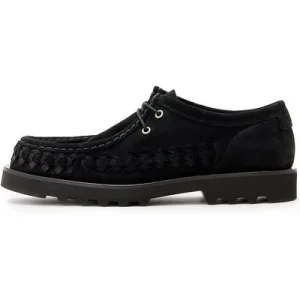 AllSaints Skiff Woven Shoe Black