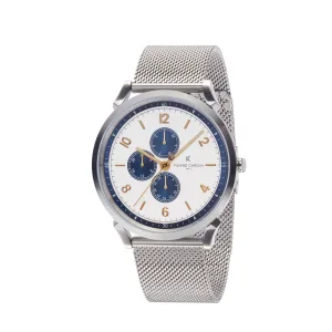 Pierre Cardin Pigalle Nine herenhorloge Zilverkleurig CPI.2032