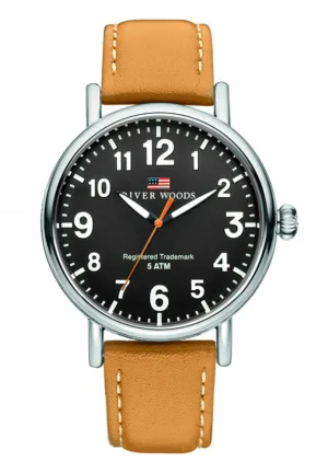 River Woods Sacramento herenhorloge Bruin RW420020