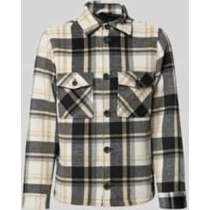 MCNEAL Regular fit overhemdjack met kentkraag