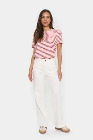 Jeans Loose fit Ice white