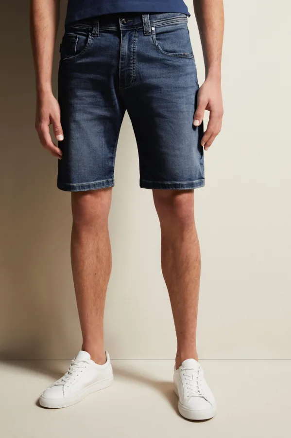 Bugatti Herren Denim bermuda