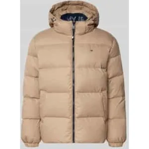 Tommy Jeans Regular fit donsjack met stitching