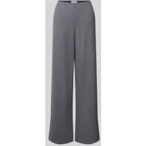 Marc O’Polo Wijde broek van katoenmix