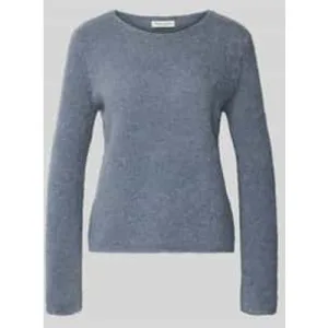 Marc O’Polo Regular fit gebreide pullover van scheerwolmix met alpaca