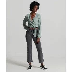 Dames blouse met structuur Superdry