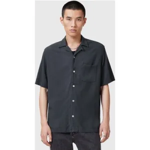 AllSaints Cudi Ss Shirt Fountain Blue