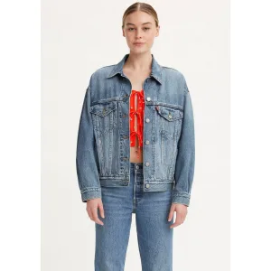 Levi’s® Jeansjack 90S TRUCKER met turn-down kraag