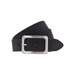 H.I.S Leren riem Sluiting in glanzend satijn zilverkleur – binnenkort NIEUWE tot