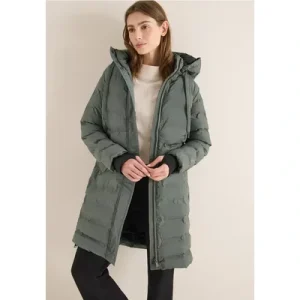 Cecil Dames Jas met gelijmde naden in Groen
