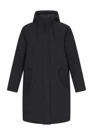 Dreimaster Winter parka Dames zwart