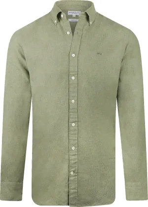 McGregor Overhemd Oxford Flannel  Groen heren