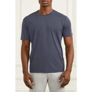 GUESS Logo -shirt Blue Navy Stick Basic Print