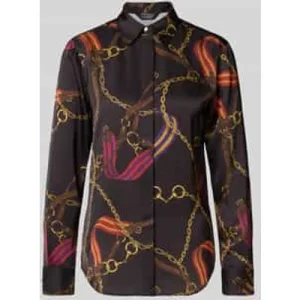 Lauren Ralph Lauren Overhemdblouse met blinde knoopsluiting, model ‘KRISTY’