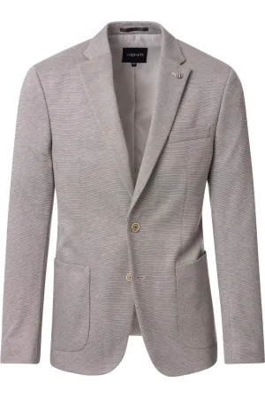 Venti Blazer beige, Effen