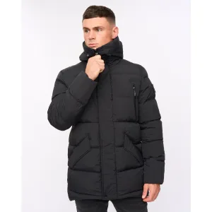 Men’s Crosshatch Kaptoore Jacket in Black