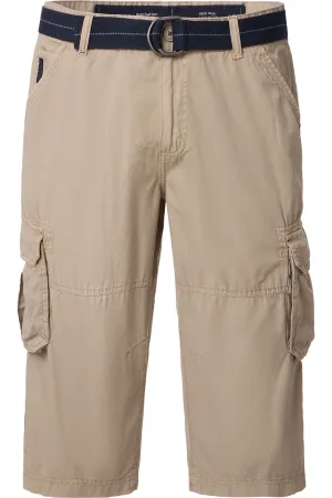 Casa Moda Driekwart broek beige, Effen