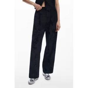 Desigual straight regular waist casual broek