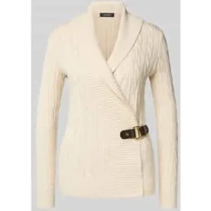 Lauren Ralph Lauren Gebreid jack met kabelpatroon, model ‘DONATO’