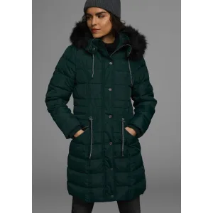 KangaROOS Gewatteerde jas figuurvolgende snit, met ritszakken